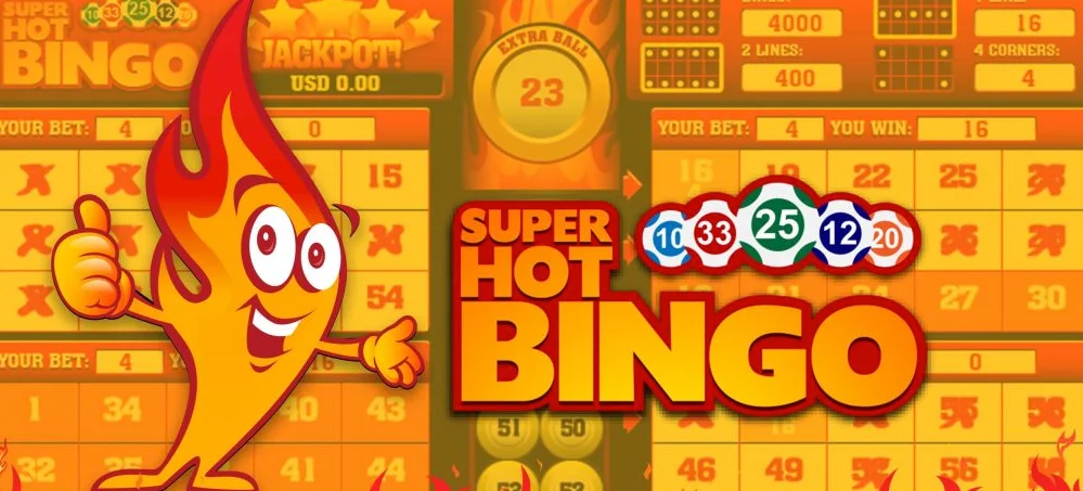 Super hot bingo slot logo