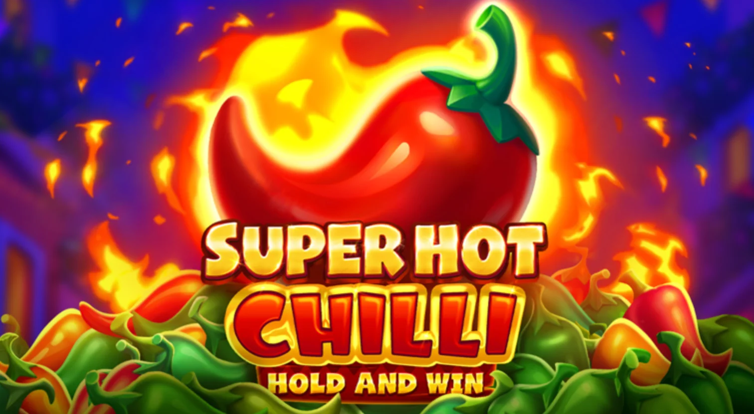 Super Hot Chilli slot reels with spicy symbols by 3Oaks
