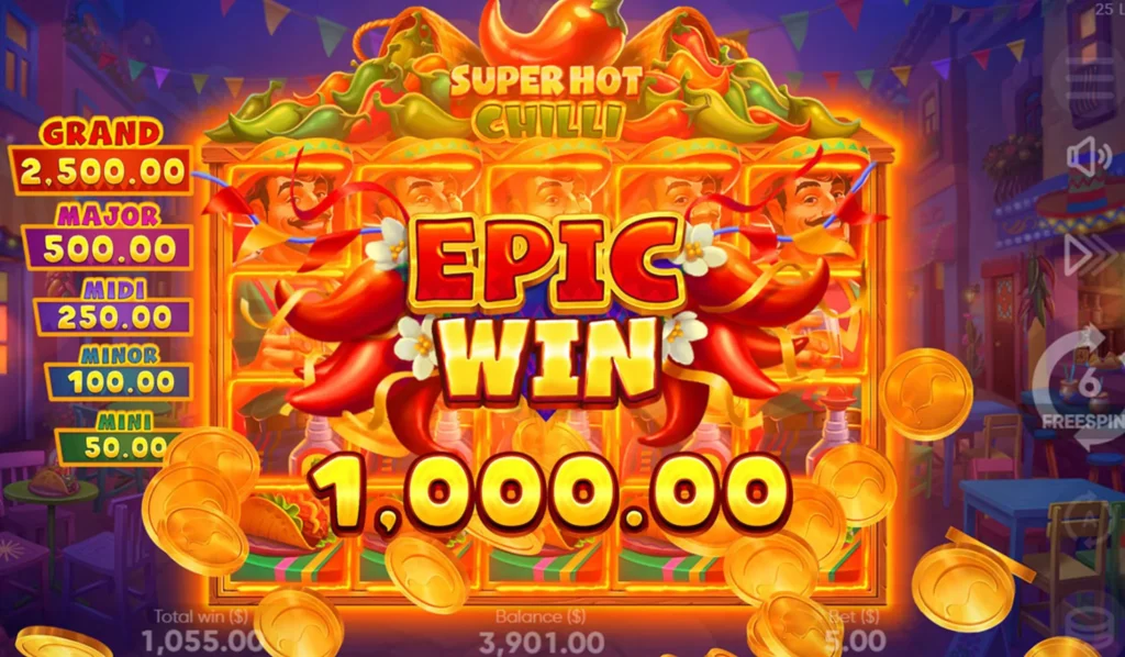 Super hot chilly win