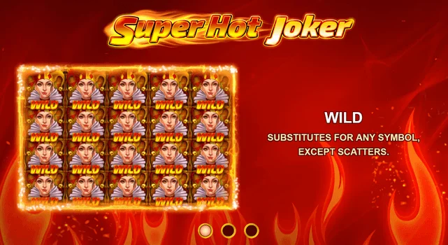 Super Hot Joker slot machine by 3Oaks with bright symbols